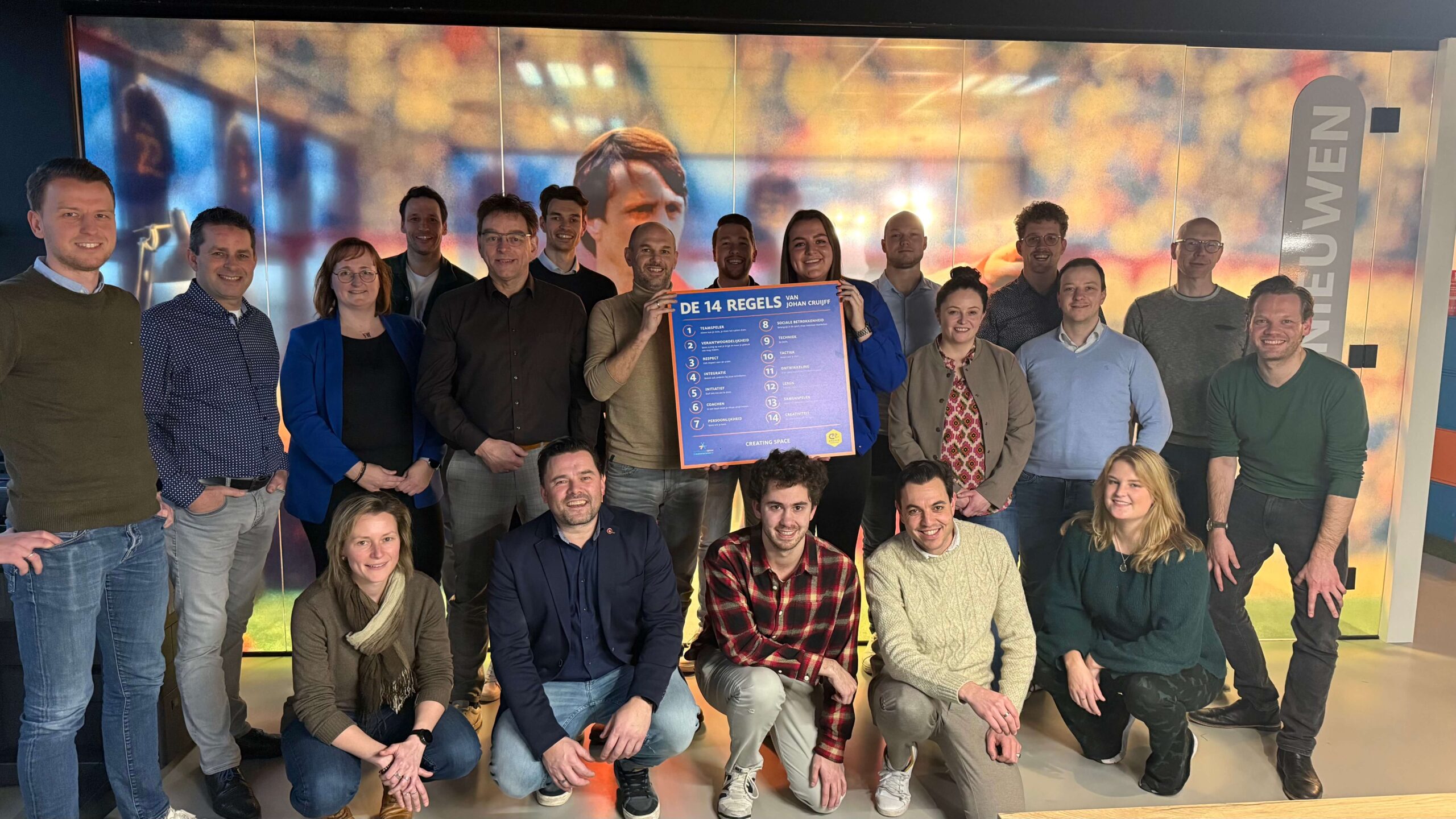 Trotse partner van de Cruyff Foundation